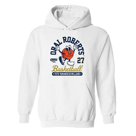 Oral Roberts - NCAA Men's Basketball : Yuto Yamanouchi-Williams - Fashion Shersey Hooded Sweatshirt-0