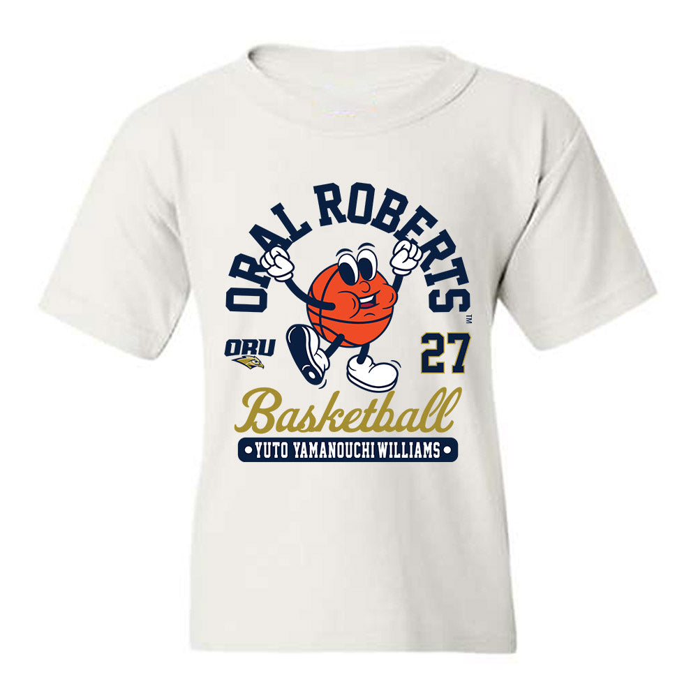 Oral Roberts - NCAA Men's Basketball : Yuto Yamanouchi-Williams - Fashion Shersey Youth T-Shirt-0