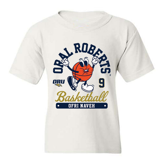 Oral Roberts - NCAA Men's Basketball : Ofri Naveh - Fashion Shersey Youth T-Shirt-0