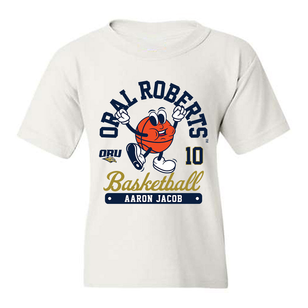 Oral Roberts - NCAA Men's Basketball : Aaron Jacob - Fashion Shersey Youth T-Shirt-0