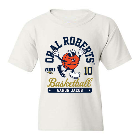 Oral Roberts - NCAA Men's Basketball : Aaron Jacob - Fashion Shersey Youth T-Shirt-0
