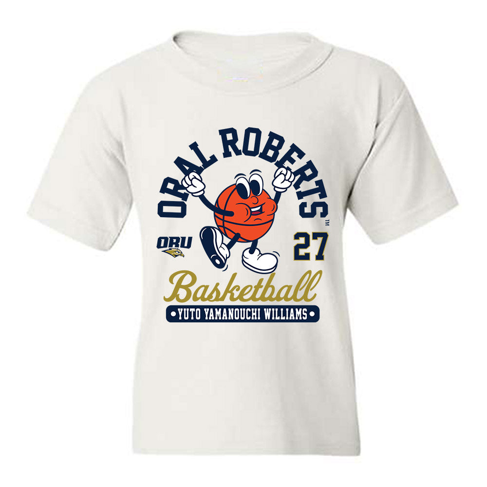 Oral Roberts - NCAA Men's Basketball : Yuto Yamanouchi williams - Fashion Shersey Youth T-Shirt-0
