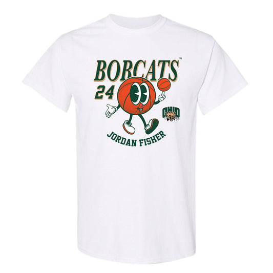 Ohio - NCAA Men's Basketball : Jordan Fisher - Fashion Shersey T-Shirt-0