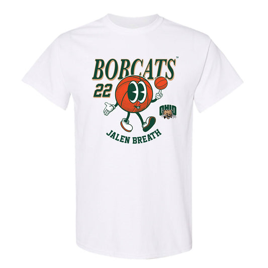 Ohio - NCAA Men's Basketball : Jalen Breath - Fashion Shersey T-Shirt-0