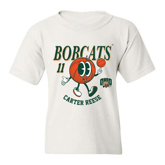 Ohio - NCAA Men's Basketball : Carter Reese - Fashion Shersey Youth T-Shirt-0