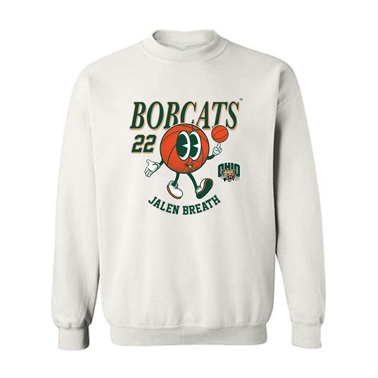 Ohio - NCAA Men's Basketball : Jalen Breath - Fashion Shersey Crewneck Sweatshirt-0