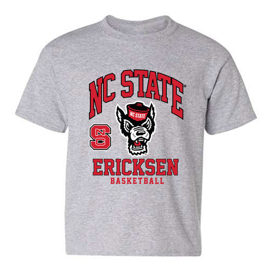 NC State - NCAA Women's Basketball : Audrey Ericksen - Fashion Shersey Youth T-Shirt-0