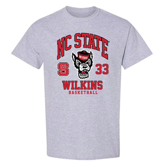 NC State - NCAA Men's Basketball : Zymicah Wilkins - Fashion Shersey T-Shirt-0