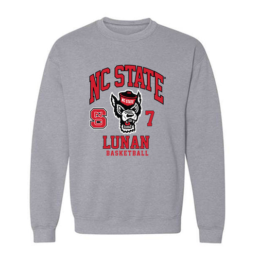 NC State - NCAA Women's Basketball : Kyshe Lunan - Fashion Shersey Crewneck Sweatshirt-0