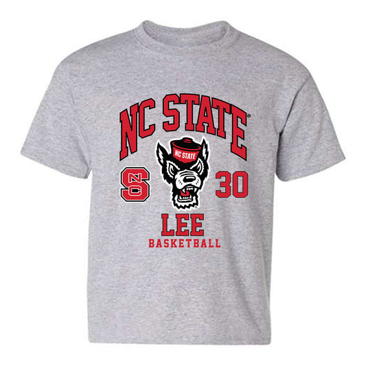 NC State - NCAA Men's Basketball : Sung Jin Lee - Fashion Shersey Youth T-Shirt-0
