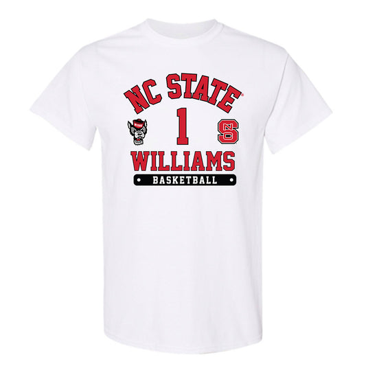 NC State - NCAA Men's Basketball : Darrion Williams - Fashion Shersey T-Shirt-0