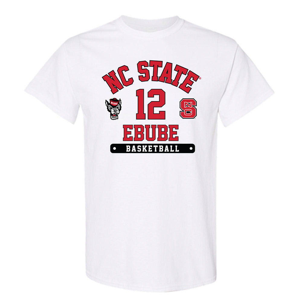 NC State - NCAA Men's Basketball : Scottie Ebube - Fashion Shersey T-Shirt-0