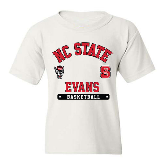 NC State - NCAA Men's Basketball : Kyle Evans - Fashion Shersey Youth T-Shirt-0