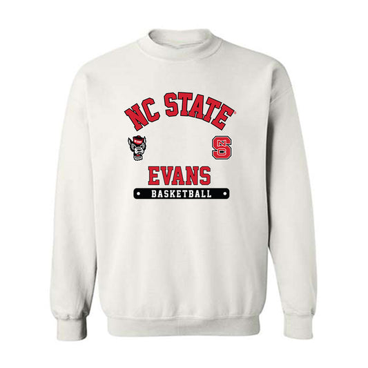 NC State - NCAA Men's Basketball : Kyle Evans - Fashion Shersey Crewneck Sweatshirt-0