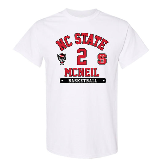 NC State - NCAA Men's Basketball : Paul McNeil - Fashion Shersey T-Shirt-0