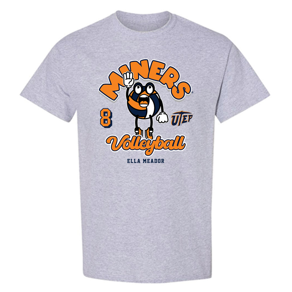 UTEP - NCAA Women's Volleyball : Ella Meador - Fashion Shersey T-Shirt-0
