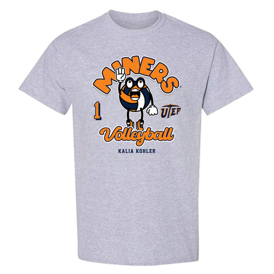 UTEP - NCAA Women's Volleyball : Kalia Kohler - Fashion Shersey T-Shirt-0