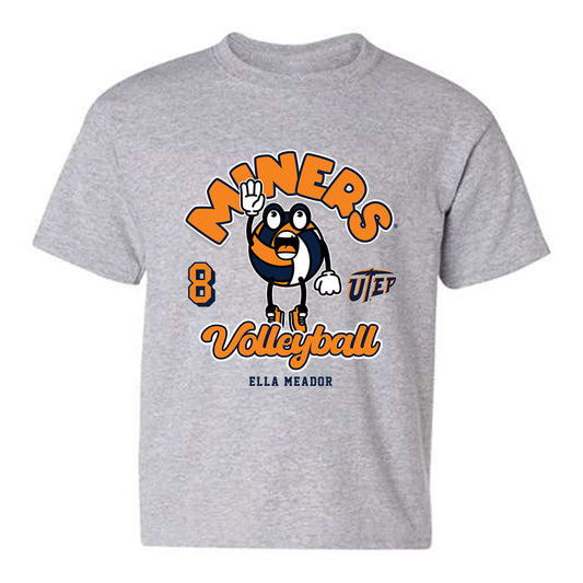 UTEP - NCAA Women's Volleyball : Ella Meador - Fashion Shersey Youth T-Shirt-0