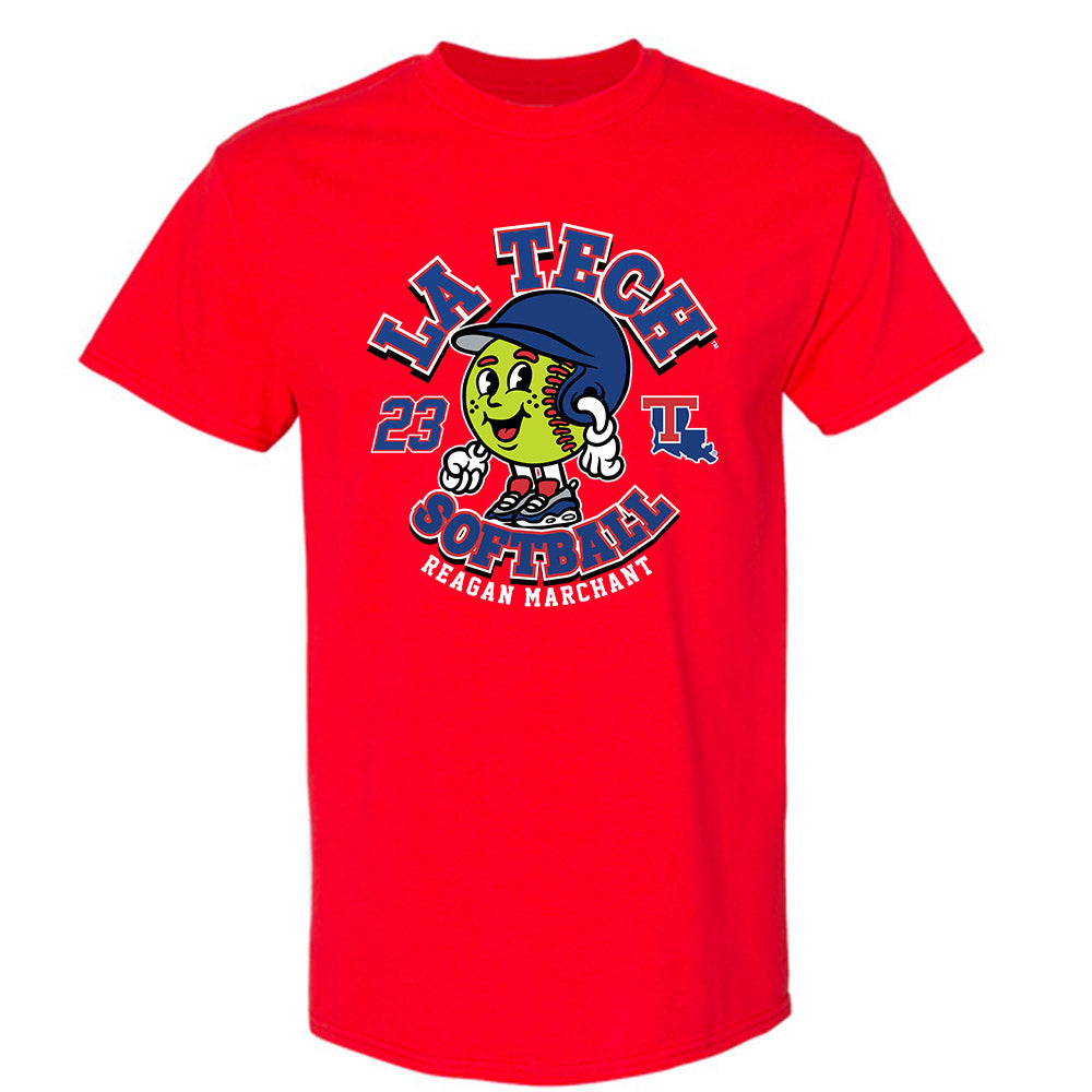 LA Tech - NCAA Softball : Reagan Marchant - Fashion Shersey T-Shirt-0