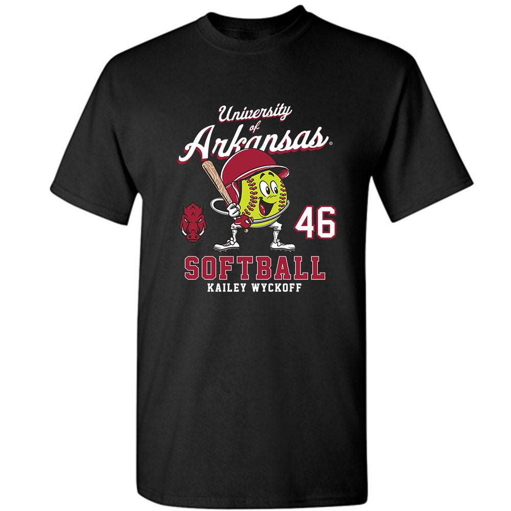 Arkansas - NCAA Softball : Kailey Wyckoff - Fashion Shersey T-Shirt