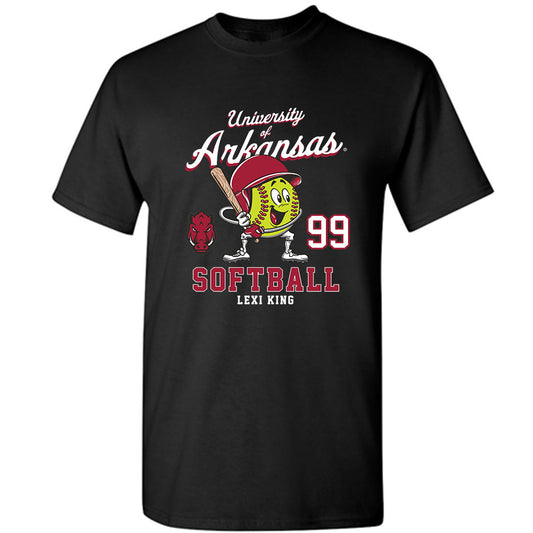 Arkansas - NCAA Softball : Lexi King - Fashion Shersey T-Shirt-0