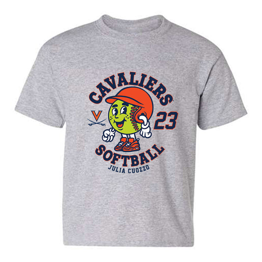 Virginia - NCAA Softball : Julia Cuozzo - Fashion Shersey Youth T-Shirt-0