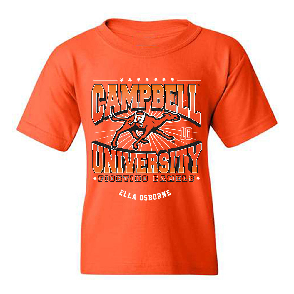 Campbell - NCAA Softball : Ella Osborne - Fashion Shersey Youth T-Shirt-0