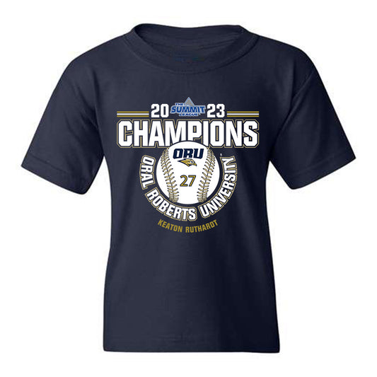 Oral Roberts - NCAA Baseball : Keaton Ruthardt - Sports Shersey Youth T-Shirt