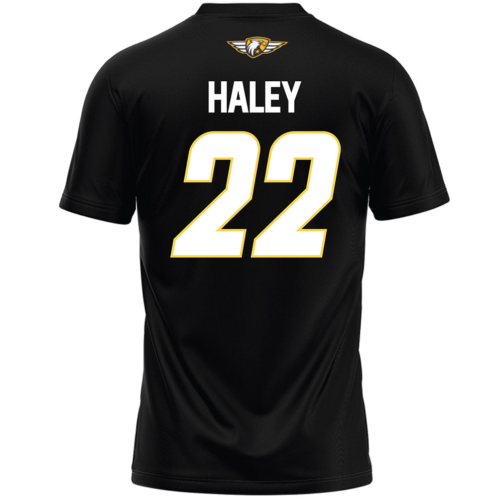 Centre College - NCAA Women's Lacrosse : Mary Haley - Black Lacrosse Jersey-1