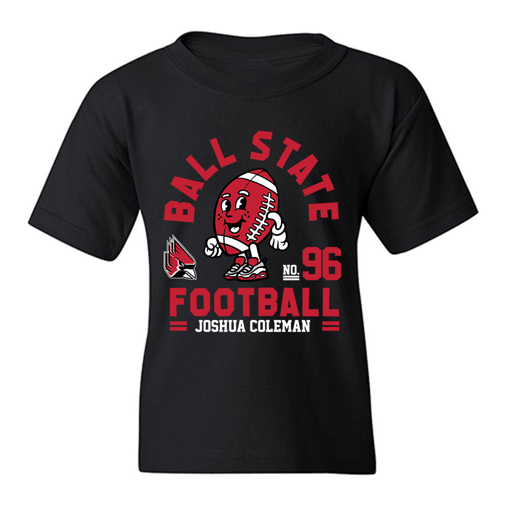 Ball State - NCAA Football : Joshua Coleman - Fashion Shersey Youth T-Shirt-0