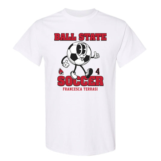 Ball State - NCAA Women's Soccer : Francesca Terrasi - Fashion Shersey T-Shirt-0