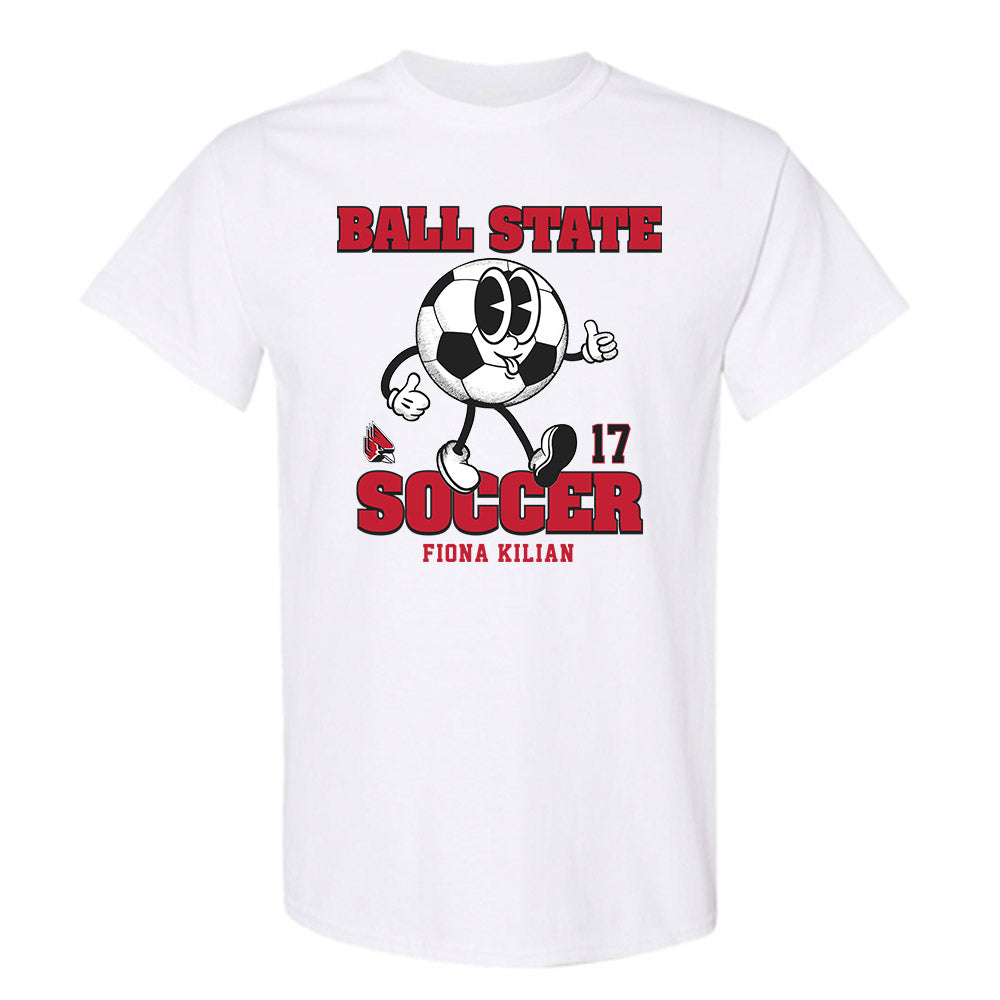 Ball State - NCAA Women's Soccer : Fiona Kilian - Fashion Shersey T-Shirt-0