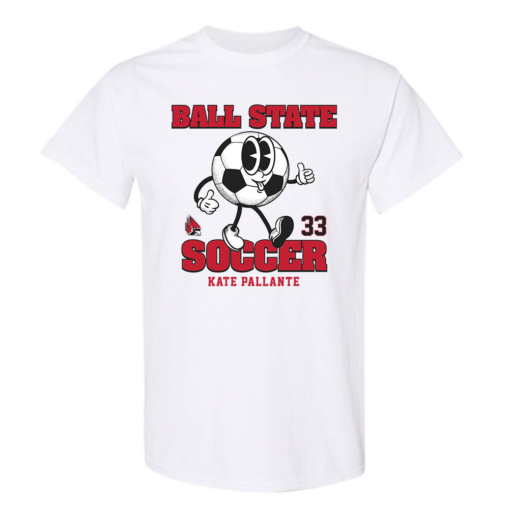 Ball State - NCAA Women's Soccer : Kate Pallante - Fashion Shersey T-Shirt-0