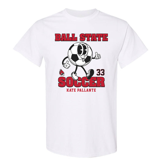 Ball State - NCAA Women's Soccer : Kate Pallante - Fashion Shersey T-Shirt-0