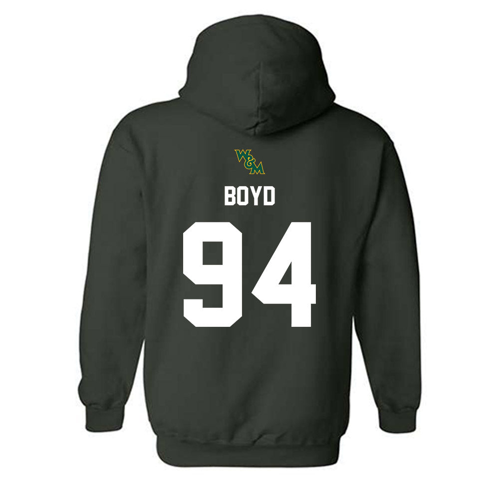 William & Mary - NCAA Football : Carter Boyd - Hooded Sweatshirt-1