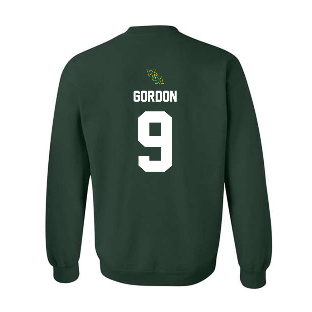 William & Mary - NCAA Football : Ty Gordon - Crewneck Sweatshirt