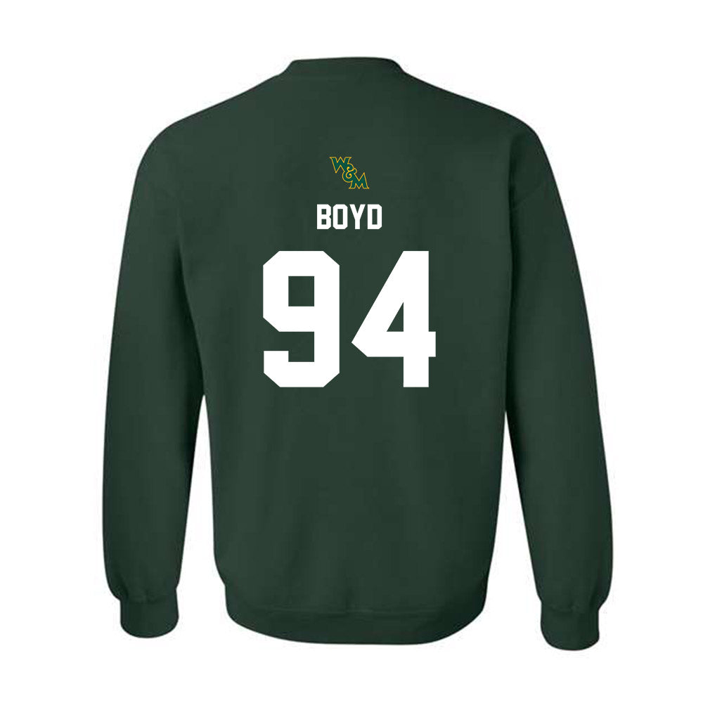 William & Mary - NCAA Football : Carter Boyd - Crewneck Sweatshirt-1
