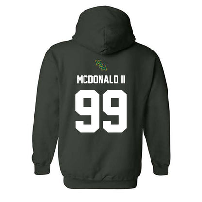 William & Mary - NCAA Football : Nathaniel McDonald II - Hooded Sweatshirt