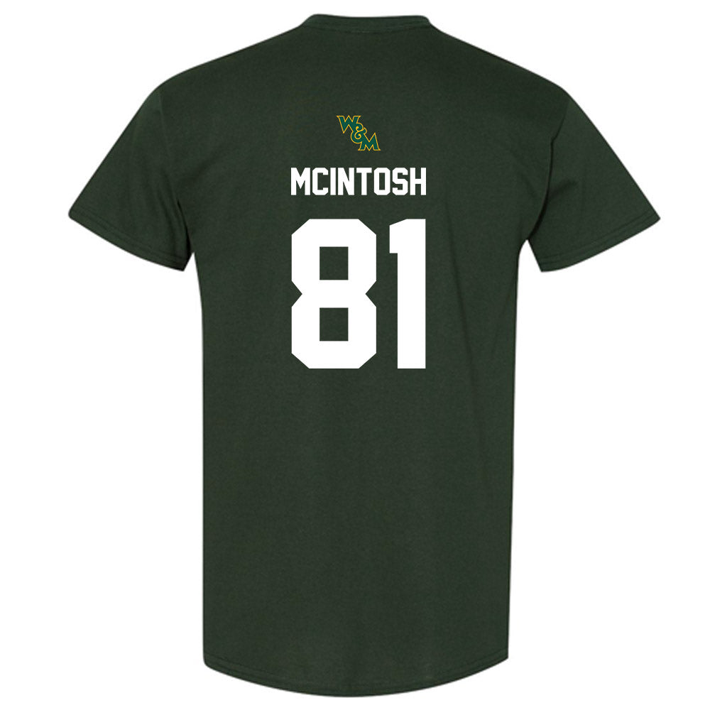 William & Mary - NCAA Football : Gavin McIntosh - T-Shirt-1