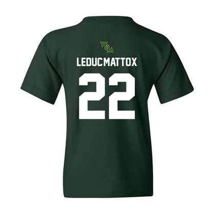 William & Mary - NCAA Football : Branson Leduc-Mattox - Youth T-Shirt-1