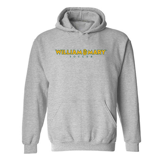 William & Mary - NCAA Women's Soccer : Ava Hanson - Sports Shersey Hooded Sweatshirt-0