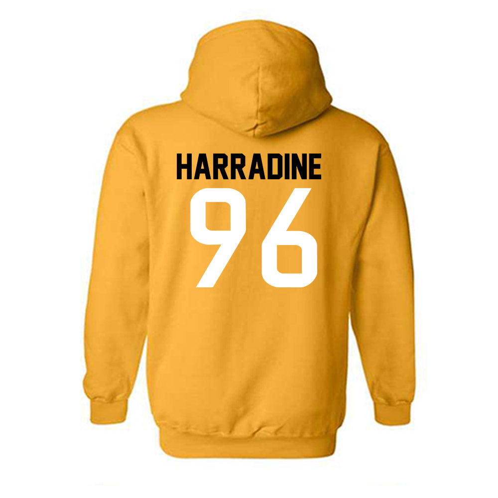 Southern Miss - NCAA Football : Reed Harradine - Replica Shersey Hooded Sweatshirt-1