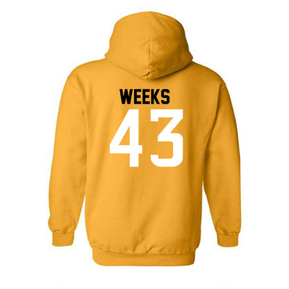 Southern Miss - NCAA Football : Tyrese Weeks - Replica Shersey Hooded Sweatshirt-1