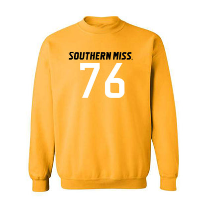 Southern Miss - NCAA Football : Larry Edwards - Replica Shersey Crewneck Sweatshirt-0