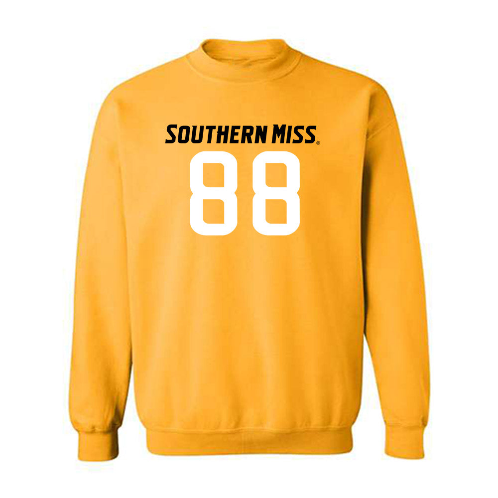 Southern Miss - NCAA Football : Jeremiah Beck - Replica Shersey Crewneck Sweatshirt-0