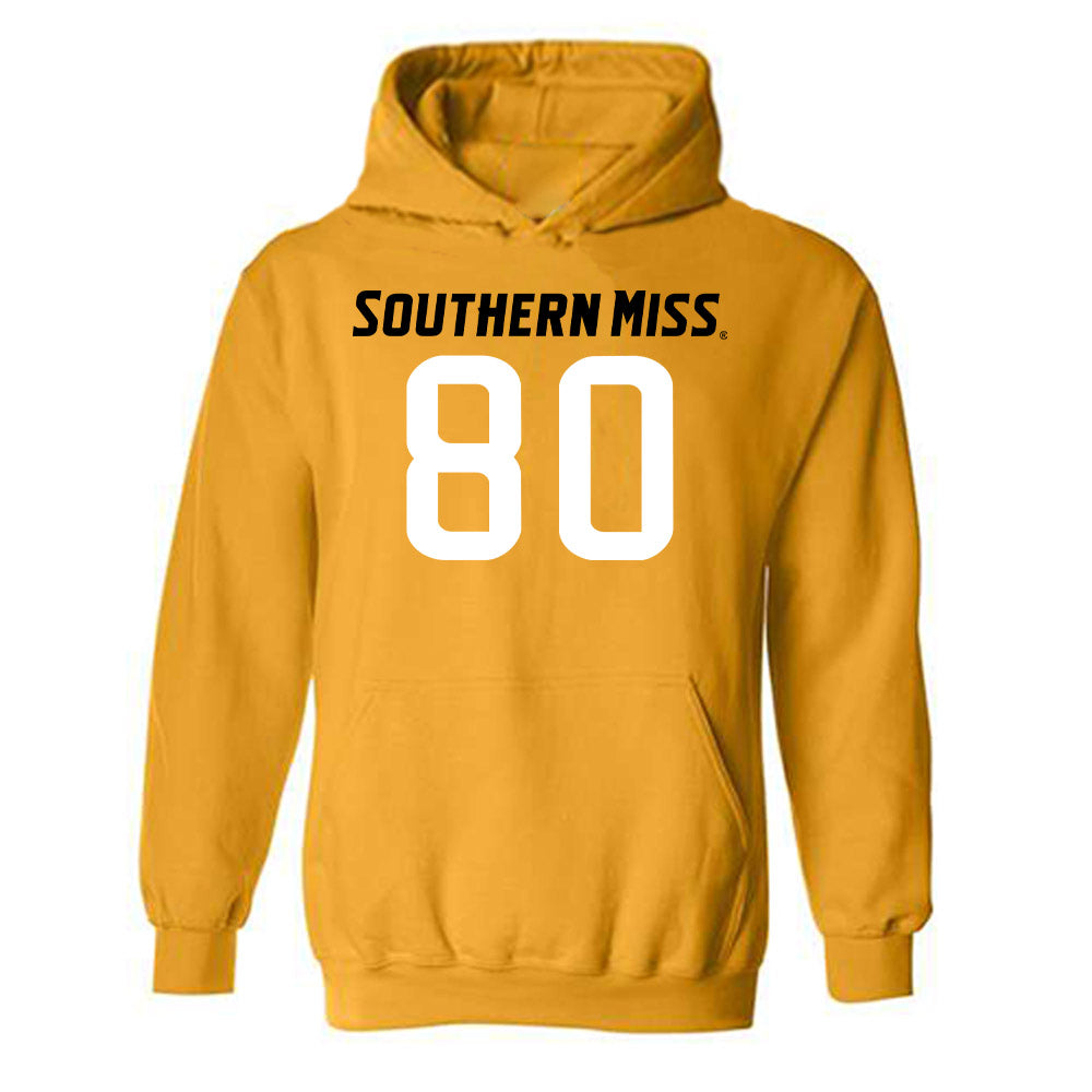 Southern Miss - NCAA Football : David Aboya - Replica Shersey Hooded Sweatshirt-0