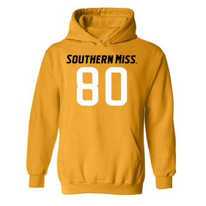 Southern Miss - NCAA Football : David Aboya - Replica Shersey Hooded Sweatshirt-0