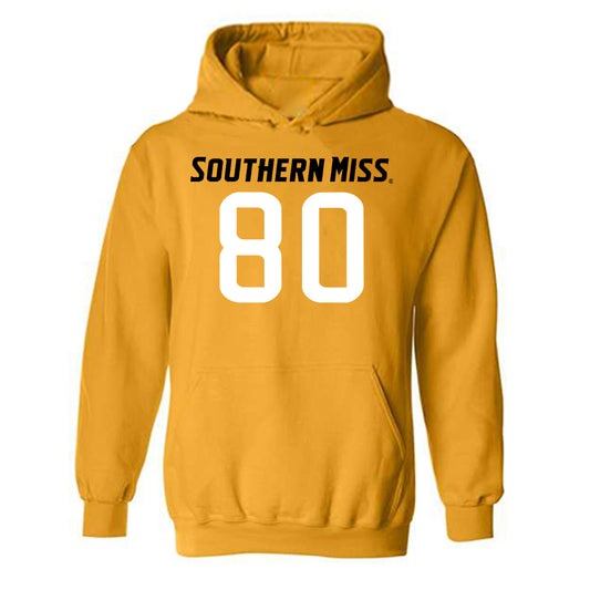 Southern Miss - NCAA Football : David Aboya - Replica Shersey Hooded Sweatshirt-0