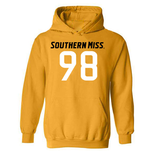 Southern Miss - NCAA Football : Jaden Mckinney - Replica Shersey Hooded Sweatshirt-0