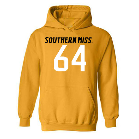 Southern Miss - NCAA Football : Camden Myers - Replica Shersey Hooded Sweatshirt-0